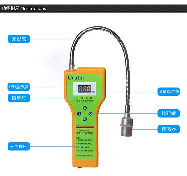 酒精检测仪/CA-2100H化工酒精气体检测仪